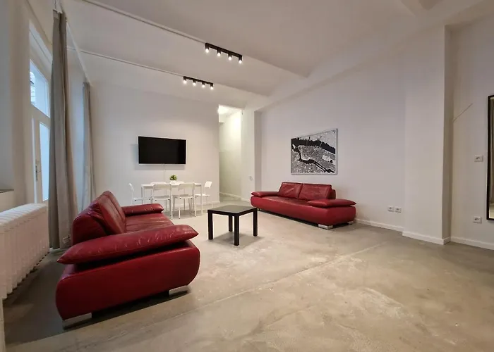 شقة Tolstov - 300m2 Loft With 7 - 15 Min Messe Dus & Old Town Dus دوسلدورف